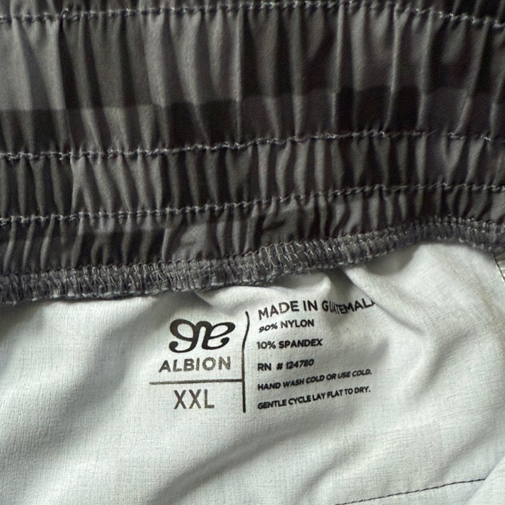 Gray Checkered Drawstring Pants NWT - image 3